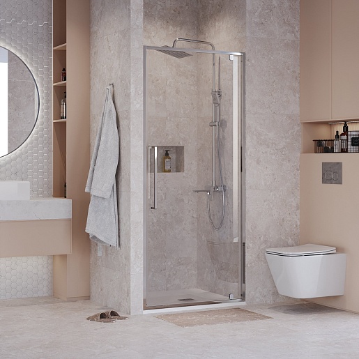 Niagara Душевая дверь в нишу Nova 80x195 NG-66-8A – картинка-3